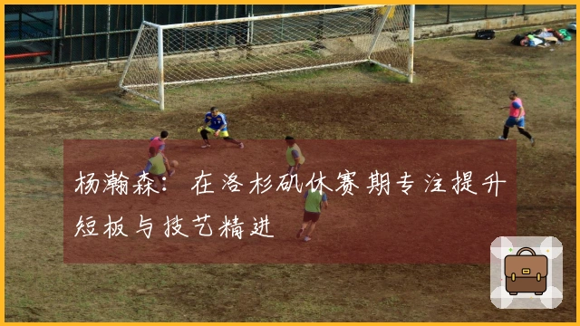 杨瀚森：在洛杉矶休赛期专注提升短板与技艺精进